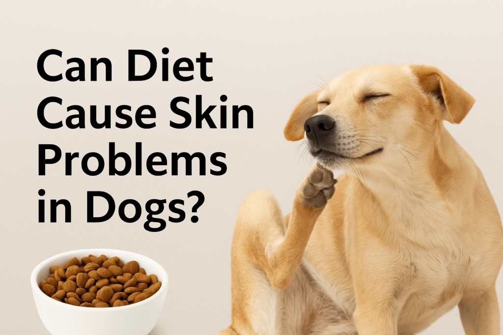 can diet cause skin problems in dog